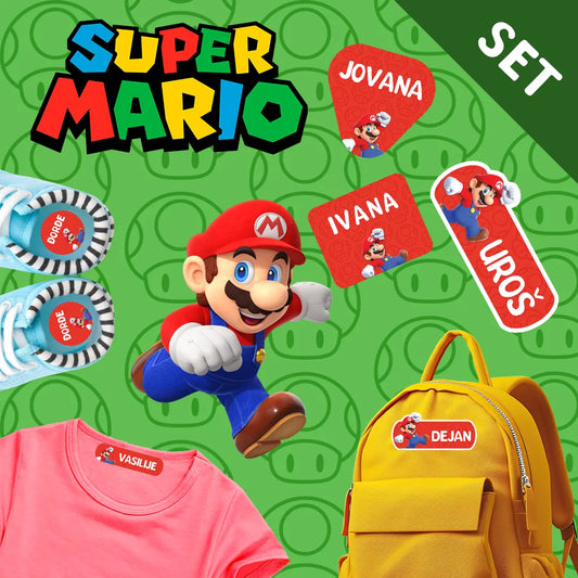 Set Stikera Super Mario